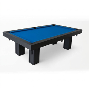 Mesa de Pool multifuncional BlackSteel®Paño Azul