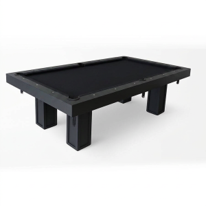 Mesa de Pool multifuncional BlackSteel®Paño Negro